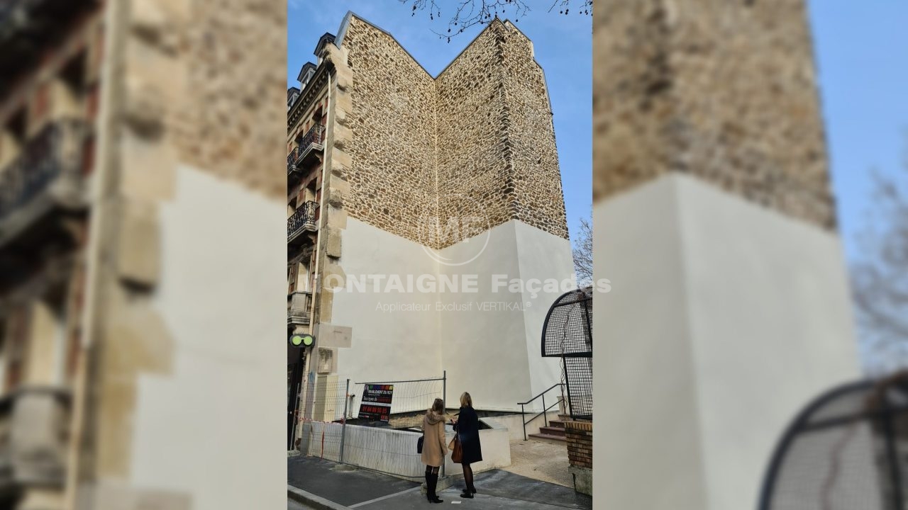 Façades Montaigne Bâtiment Construction